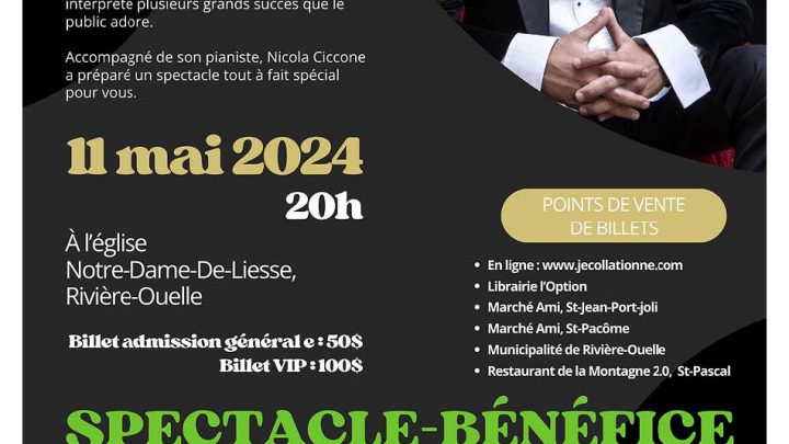 Spectacle - Bénéfice