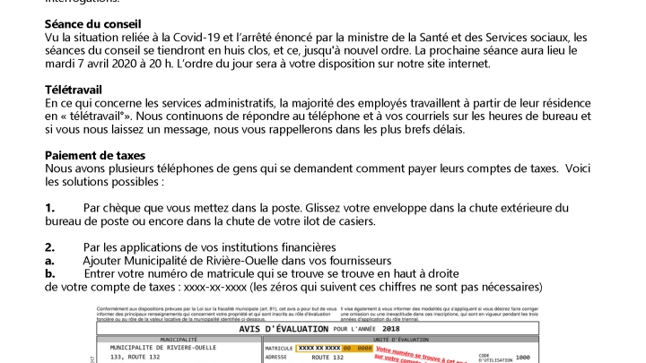 Communiqué