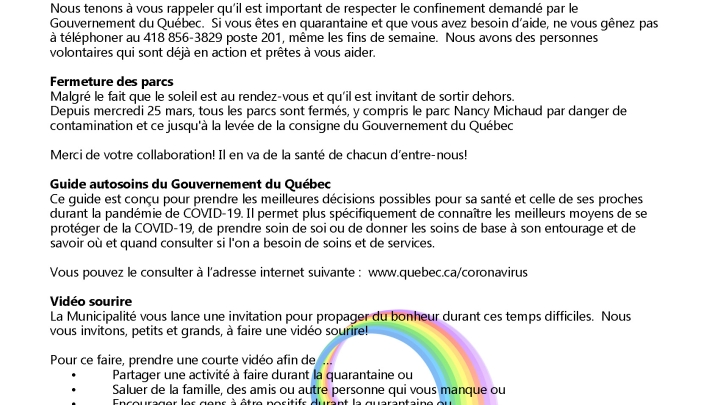 Communiqué