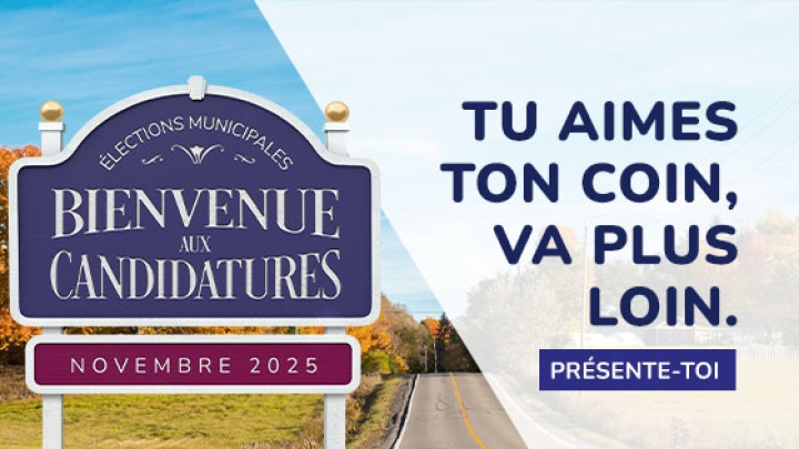 Candidatures pour l'élection du 2 novembre 2025 à Rivière-Ouelle