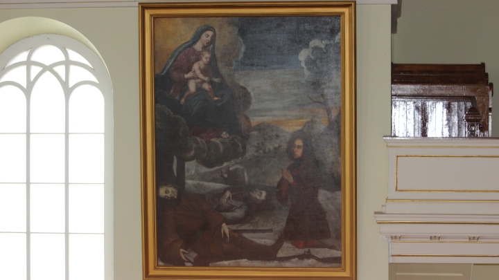 La mystérieuse histoire d'un grand tableau à l'église de Rivière-Ouelle