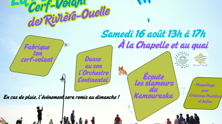 FÊTE DU CERF-VOLANT : Une journée de créations et de divertissement pour toute la famille!