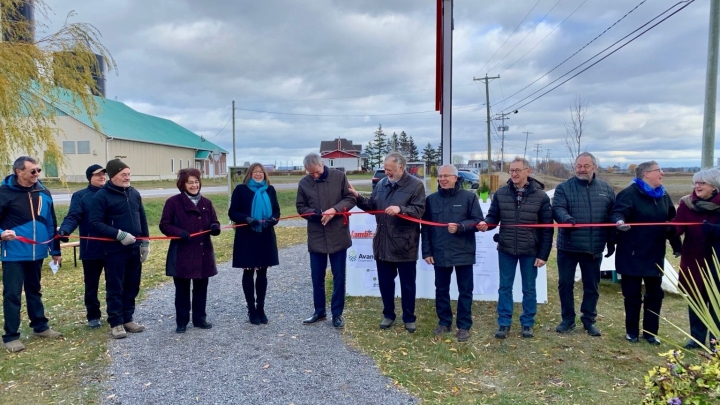 La première halte sur l'agriculture au Québec voit le jour à Rivière-Ouelle