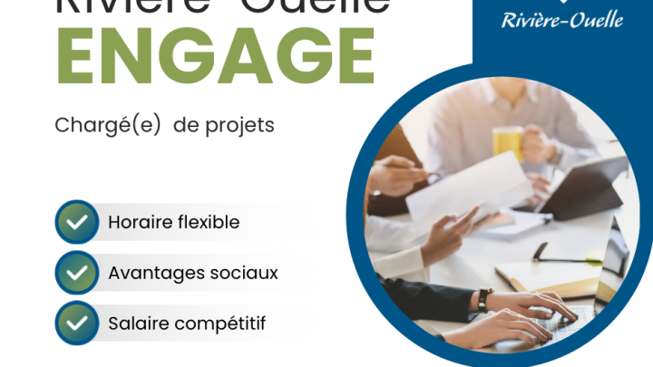 Offre d'emploi - Chargé(e) de projets