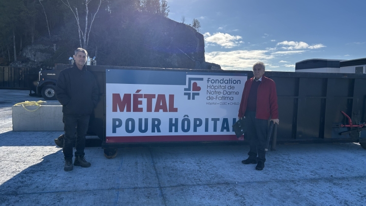 DU MÉTAL POUR L'HÔPITAL: Collecte de vieux fer au profit de la Fondation