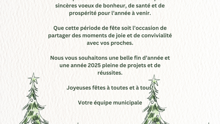 Joyeuses Fêtes !