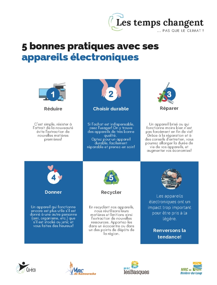 5 bonnes pratiques avec ses appareils électroniques