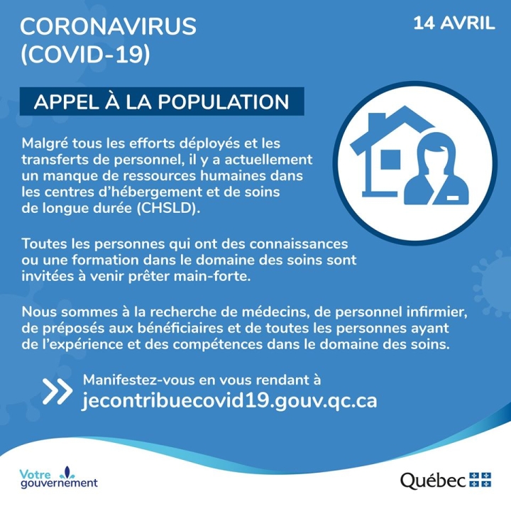14 avril | Covid-19
