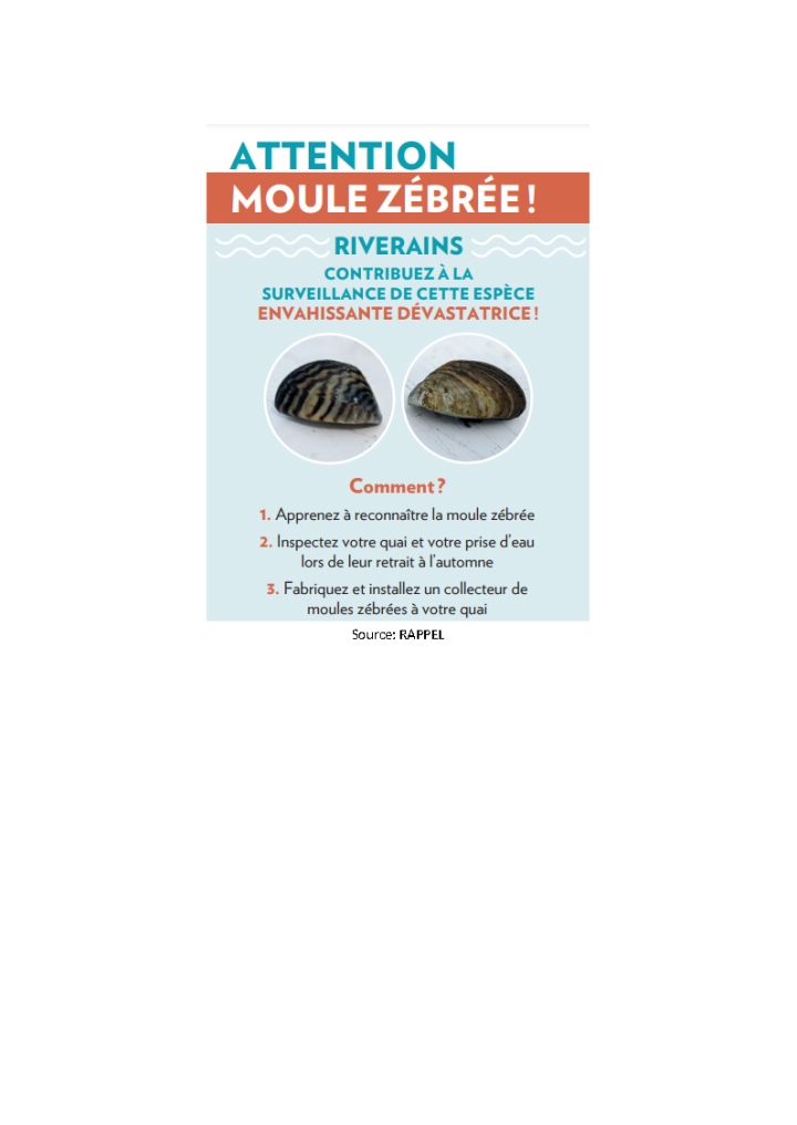 Comme pour les mains en temps de COVID, lavez vos bateaux en rentrant et sortant des plans d'eau