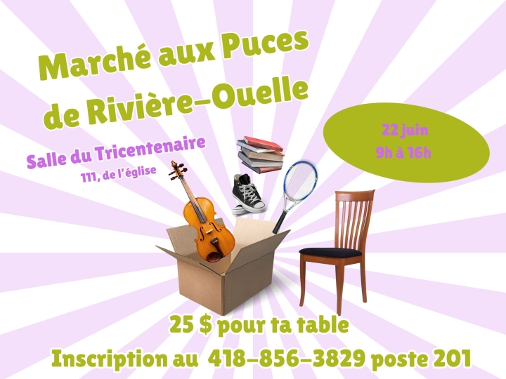 🧺 Marché aux Puces Annuel - C'est bientôt ! 🧺