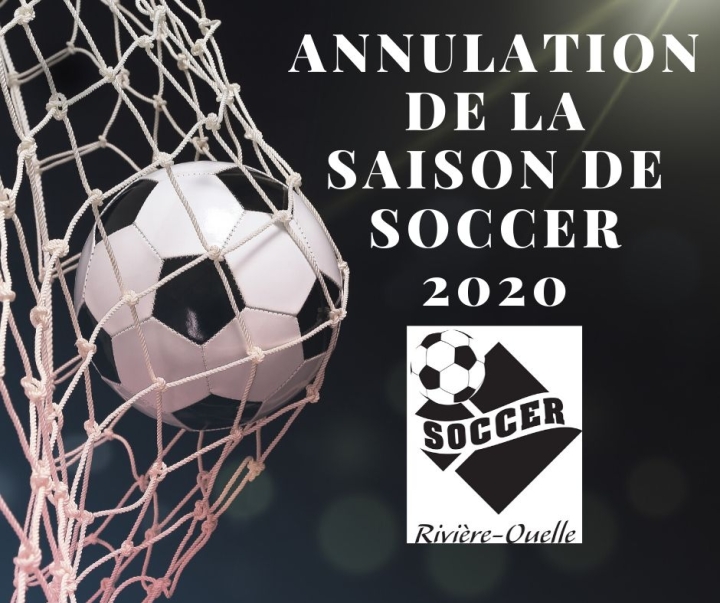 Annulation de la saison de soccer