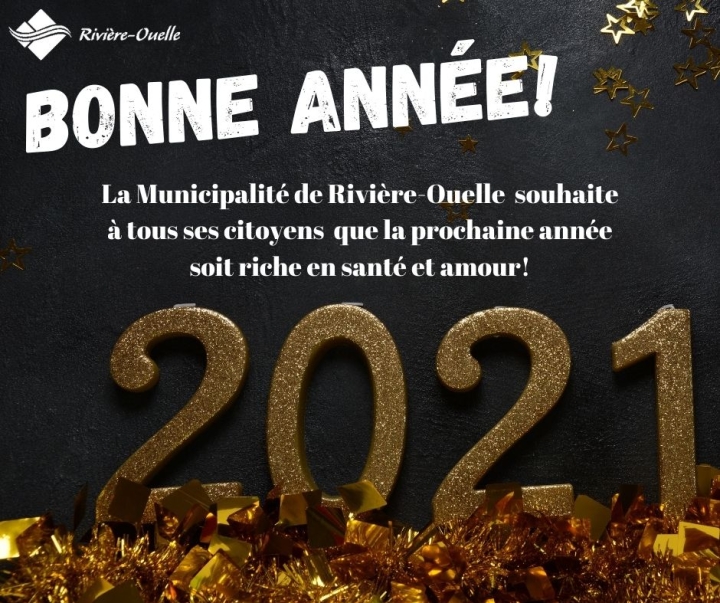 BONNE ANNÉE 2021!