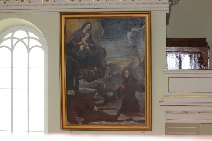 La mystérieuse histoire d'un grand tableau à l'église de Rivière-Ouelle