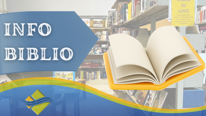 BIBLIOTHÉQUE MUNICIPALE - Fermetures prévues la semaine prochaine.