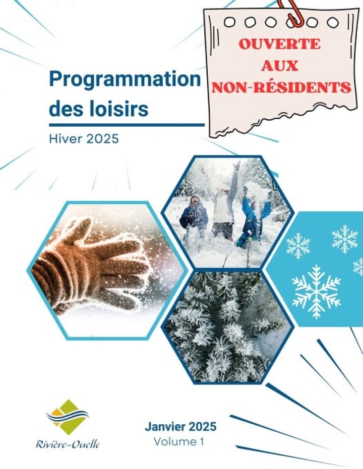 Programmation de loisirs - Hiver 2025