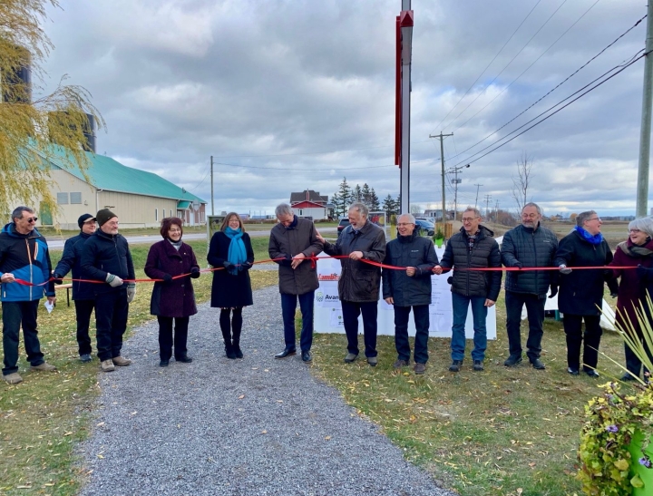 La première halte sur l'agriculture au Québec voit le jour à Rivière-Ouelle