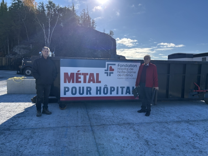 DU MÉTAL POUR L'HÔPITAL: Collecte de vieux fer au profit de la Fondation