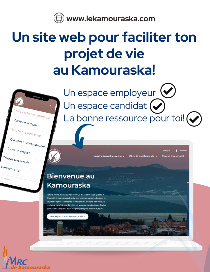 LA MRC DE KAMOURASKA EN NOMINATION AU GALA PLUME D'EXCELLENCE