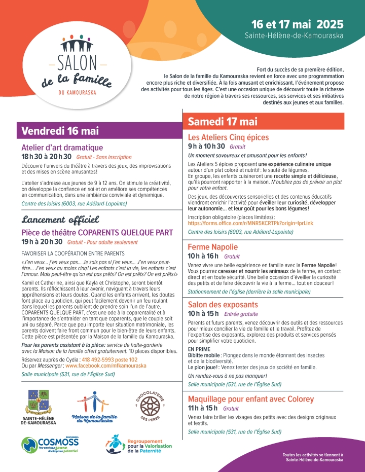 Salon de la famille du Kamouraska