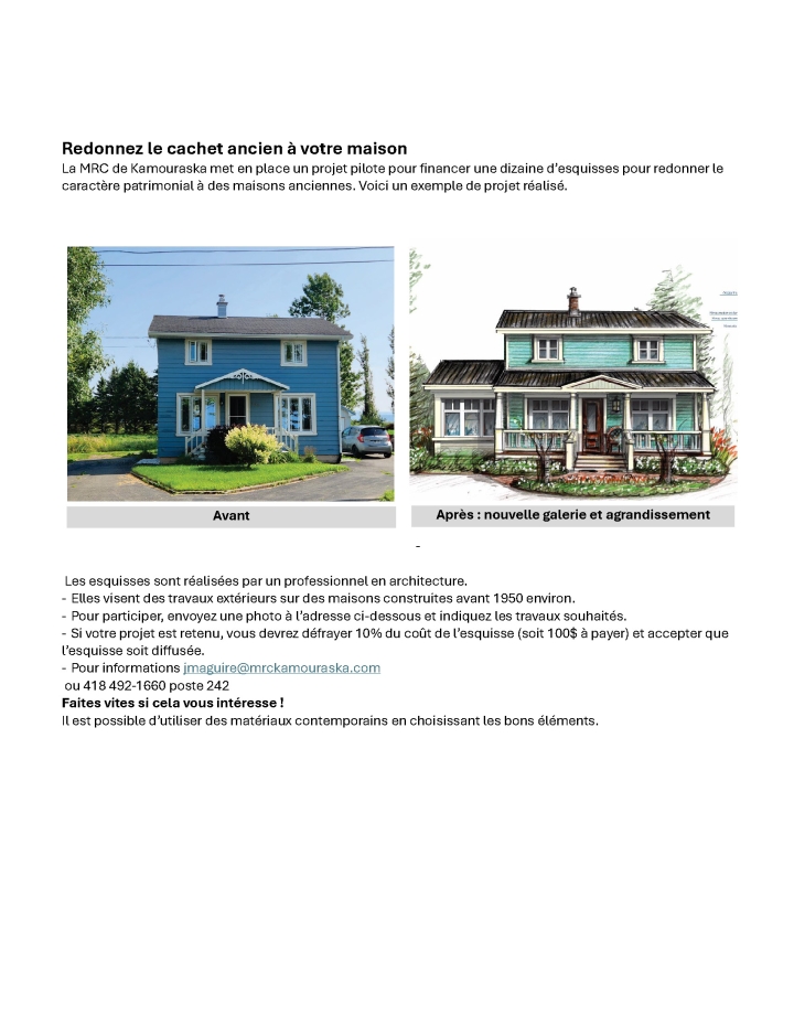 Redonnez le cachet ancien à votre maison