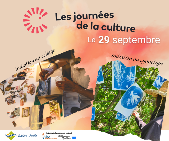 Les journées de la culture s'amène à Rivière-Ouelle